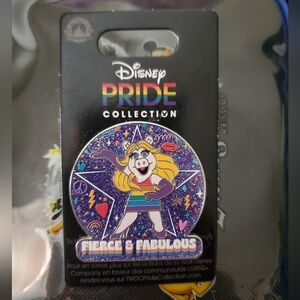 Disney Pride Pin Miss Piggy The Muppets fierce and fabulous